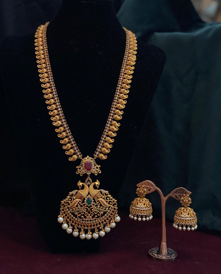 peacock-haram-necklace-set