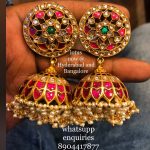 Gold Plated Silver Jhumkas