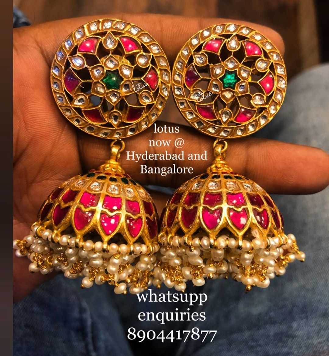 gold-plated-silver-jhumkas