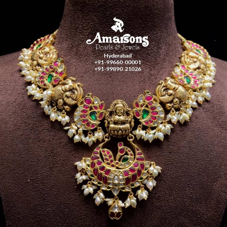 lakshmi-gold-pearls-necklace