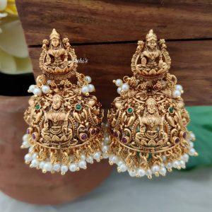 Traditional Wedding Jhumka - South India Jewels