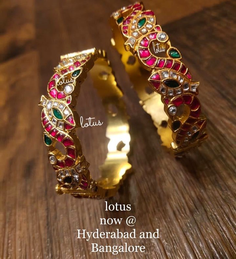 pure-silver-gold-plated-stone-studded-bangles