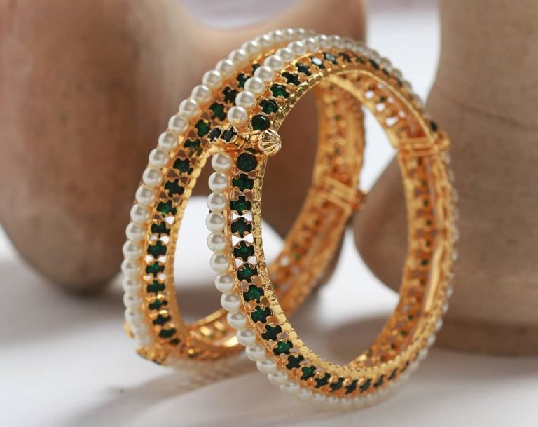 green-stones-studded-pearl-bangles