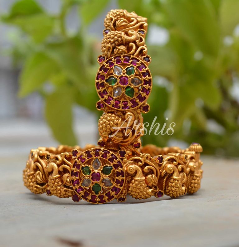 Handcrafted-Temple-Work-Nagas-Bangles-01