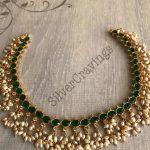 Emerald And Pearl Necklace