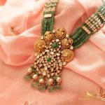 Antique Emerald Style Necklace