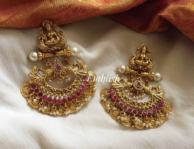 lakshmi-coin-pearl-hangings-earring