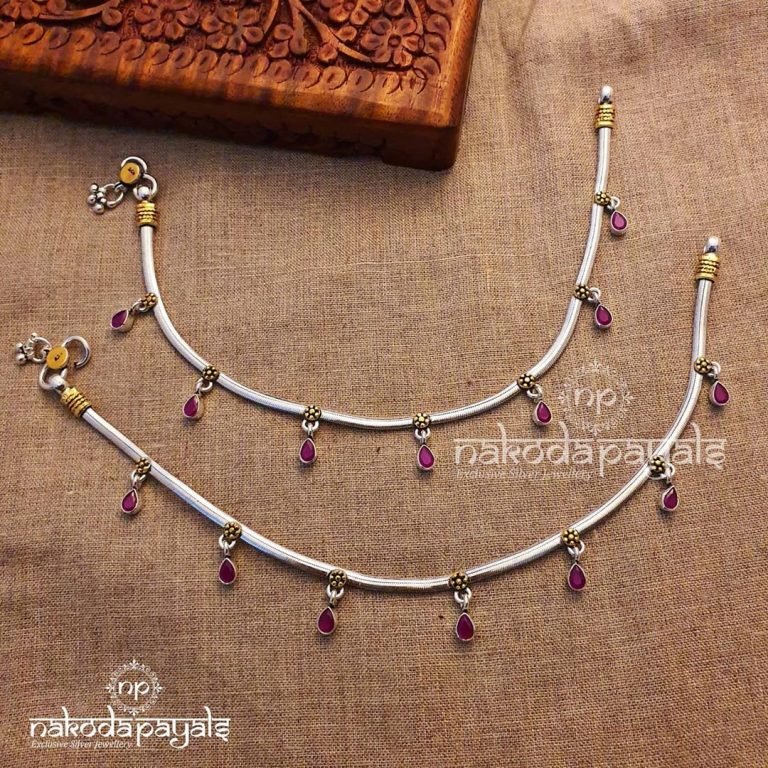 pure-silver-dual-tone-anklets