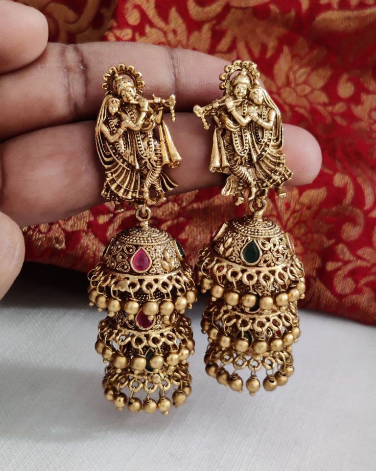 radha-krishna-antique-jhumkas