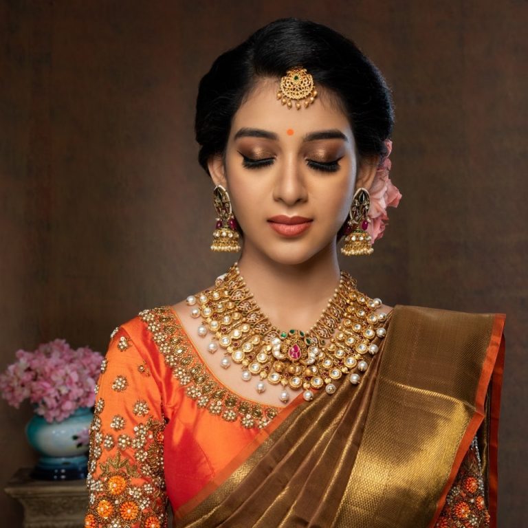 Traditional Bridal Jewellery Set - South India Jewels