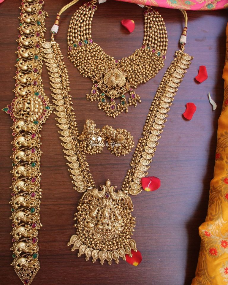 gold-like-polished-bridal-jewellery-set