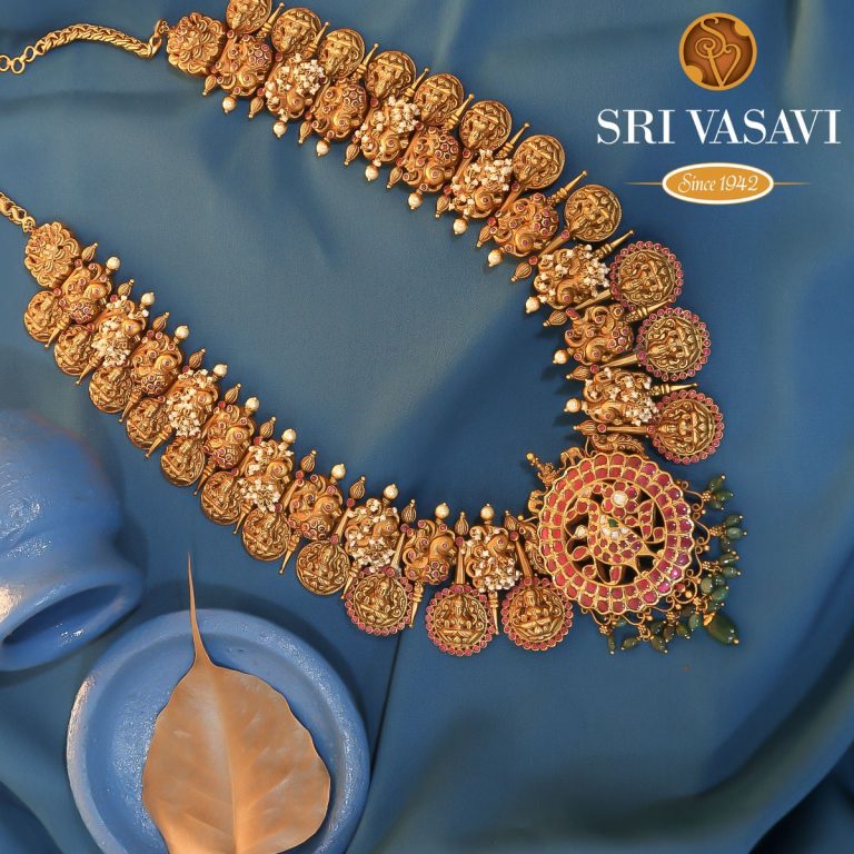 antique-gold-necklace-with-kundan-stones
