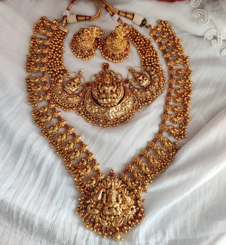 antique-temple-necklace-set