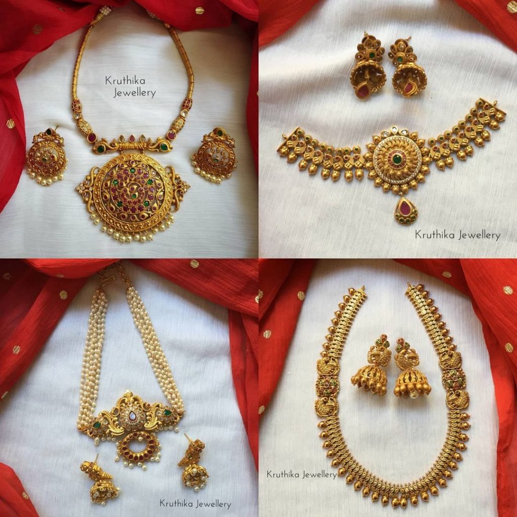 Imitation Necklace Sets - South India Jewels