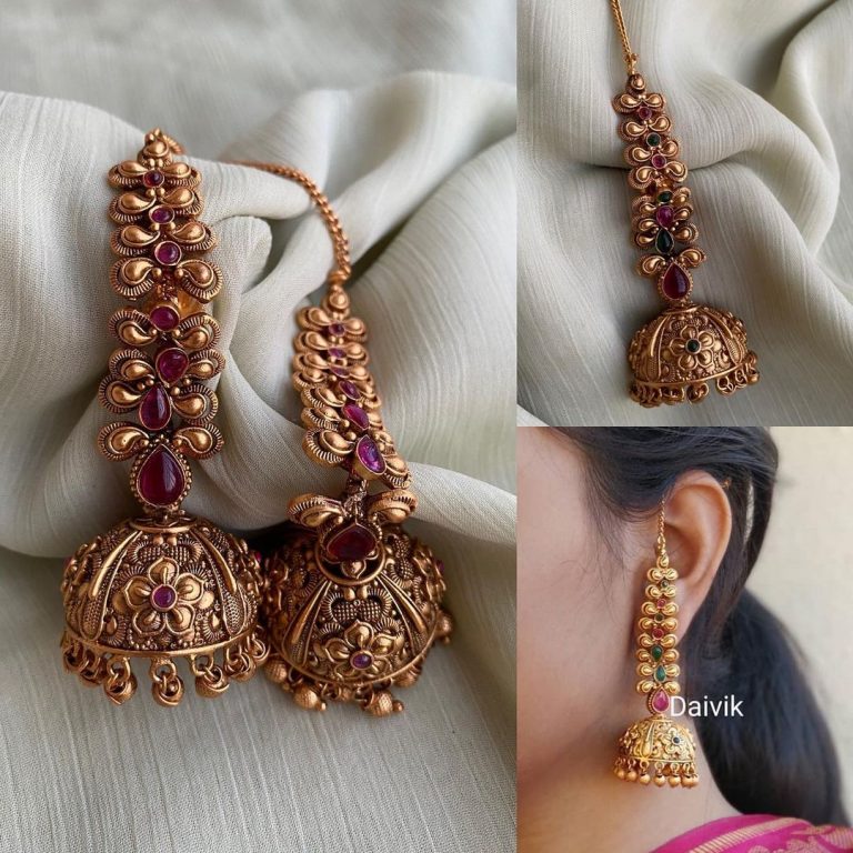 jhumkas-with-attached-mattals
