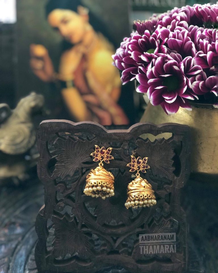 ruby-antique-jhumkas