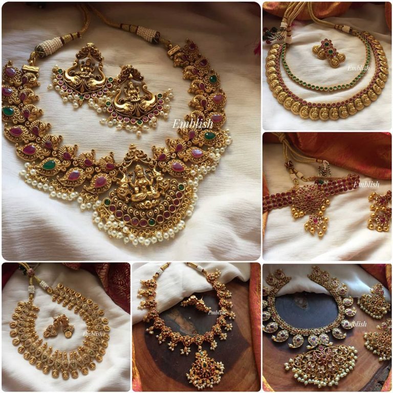 short-imitation-necklace-sets