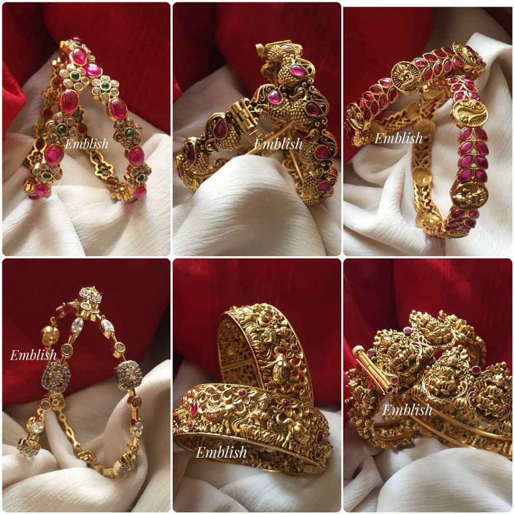 Stunning Bangles Collection - South India Jewels