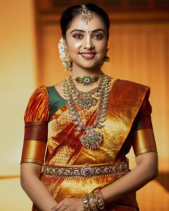 Traditional Mango Green Kemp Gold Plated Bridal Jewellery - South India ...