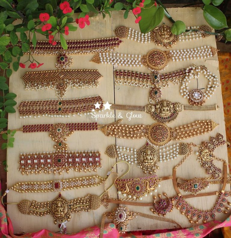 antique-choker-necklace-sets