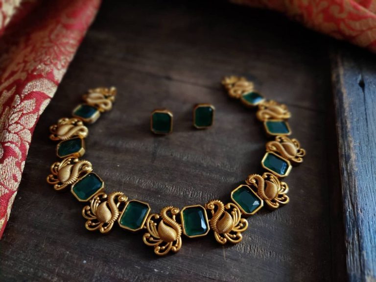 antique-kerala-style-necklace-set
