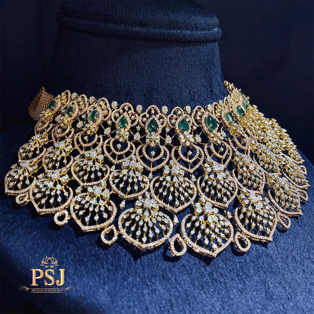 handcrafted-diamond-choker-necklace
