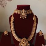 Lakshmi Temple Necklace Set