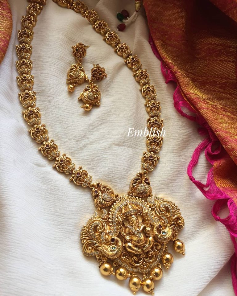 lord-ganesha-gold-alike-necklace-set