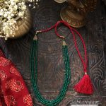 Three Layered Beads Necklace