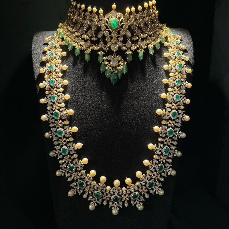 emerald-diamond-necklace-design