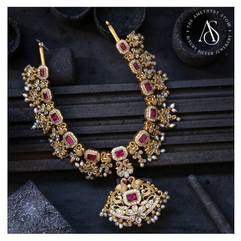 silver-gold-plated-nagas-necklace