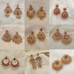 Shop For These Stone Studded Stylish Earrings From South India Jewels