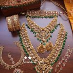 Traditional Antique Bridal Set By The Brand Sparkle and Glow!
