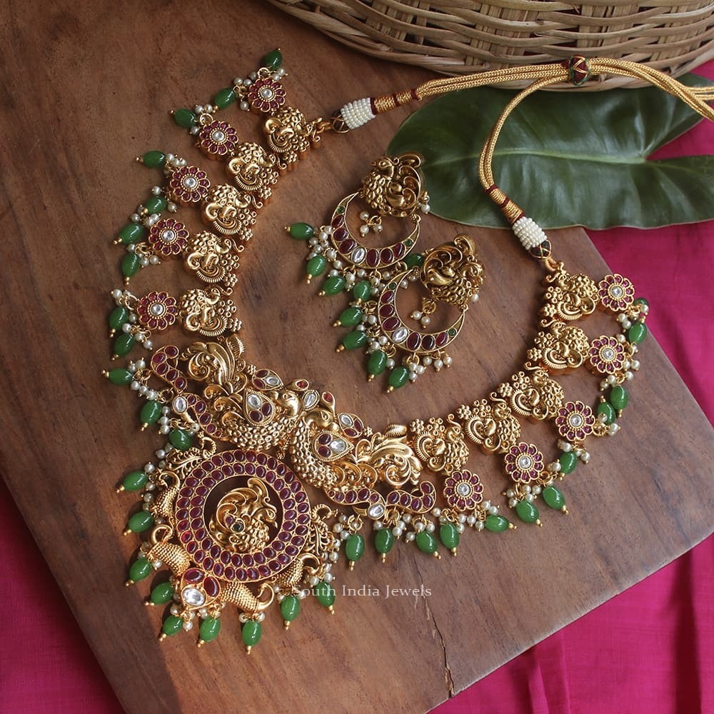 Gorgeous-Peacock-Design-Necklace