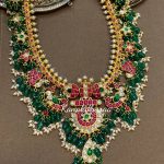 Jadau Guttapusalu Traditional Necklace By Kanakdharaa!