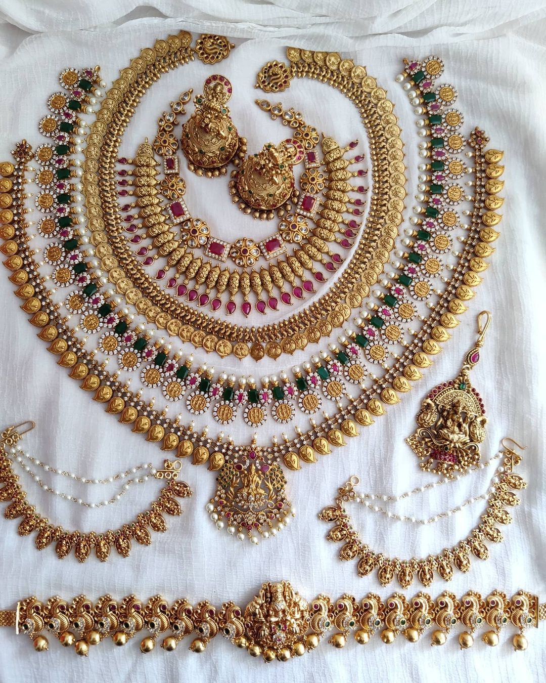 beautiful-bridal-combo-jewellery-set