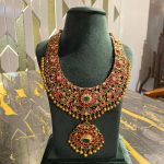 Exquisite Kemp Statement Necklace From Aarni by Shravani!!