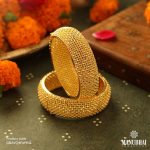 Traditional Gold Bangles Set By Manubhai Jewellers!!