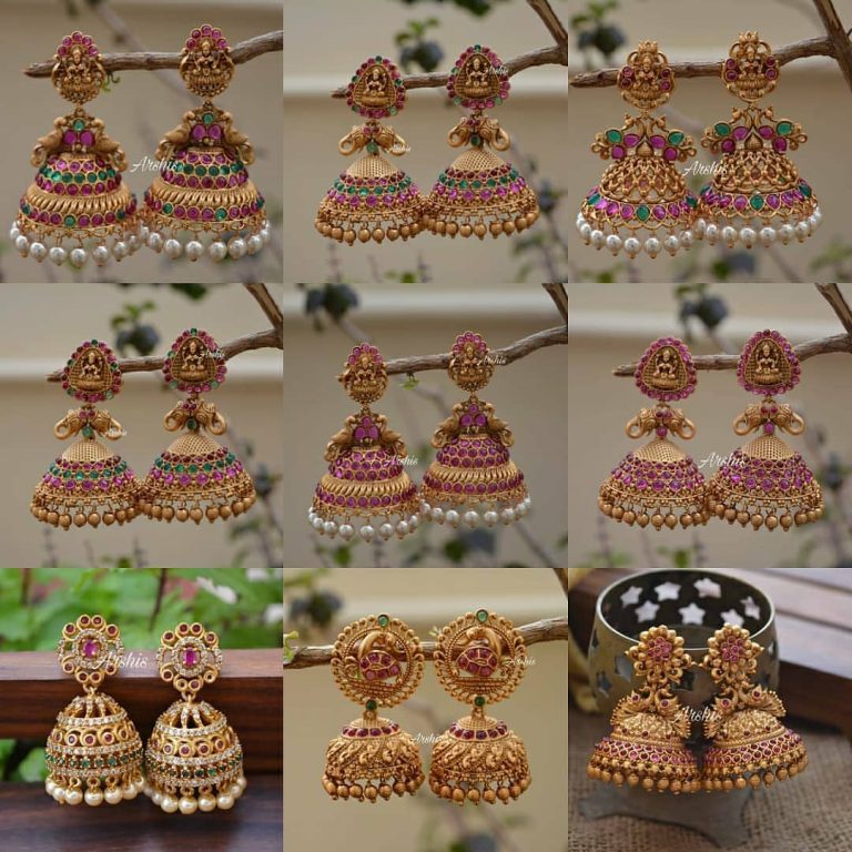 traditional-temple-jhumka-collection