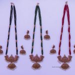 Beautiful Beads Haram with Kemp Stones By South India Jewels!
