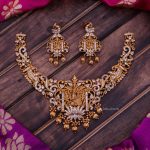 Elegant Radha Krishna Necklace By South India Jewels!