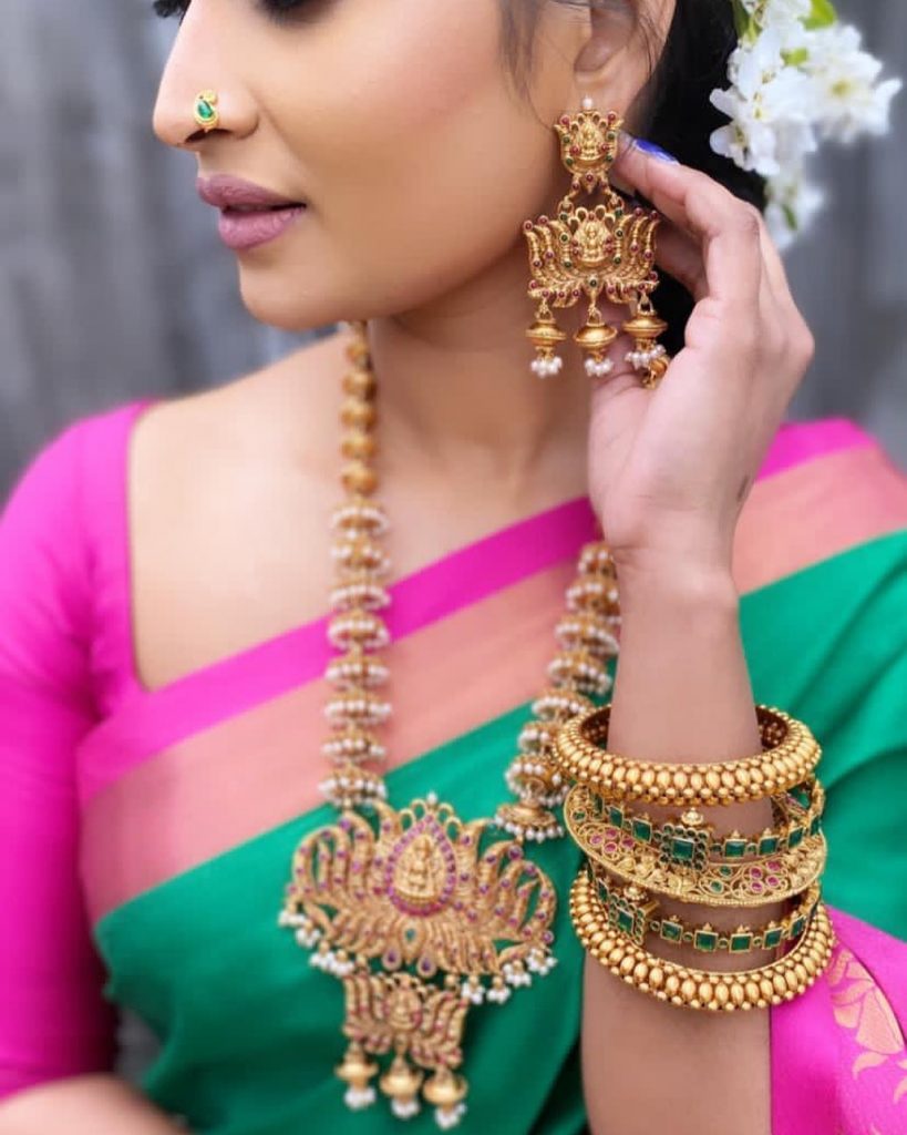 Gold Plated Jewellery Designs By Vrddhi Uk! - South India Jewels
