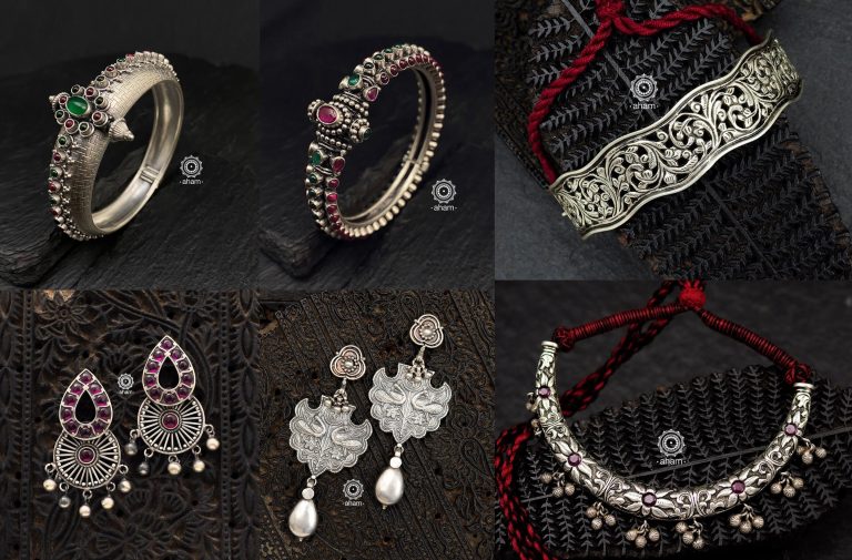 Ethereal Silver Jewellery Collection By Aham Jewellery!