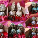 Meenakari Jhumka Collection by Izhaiyini Jewelry!