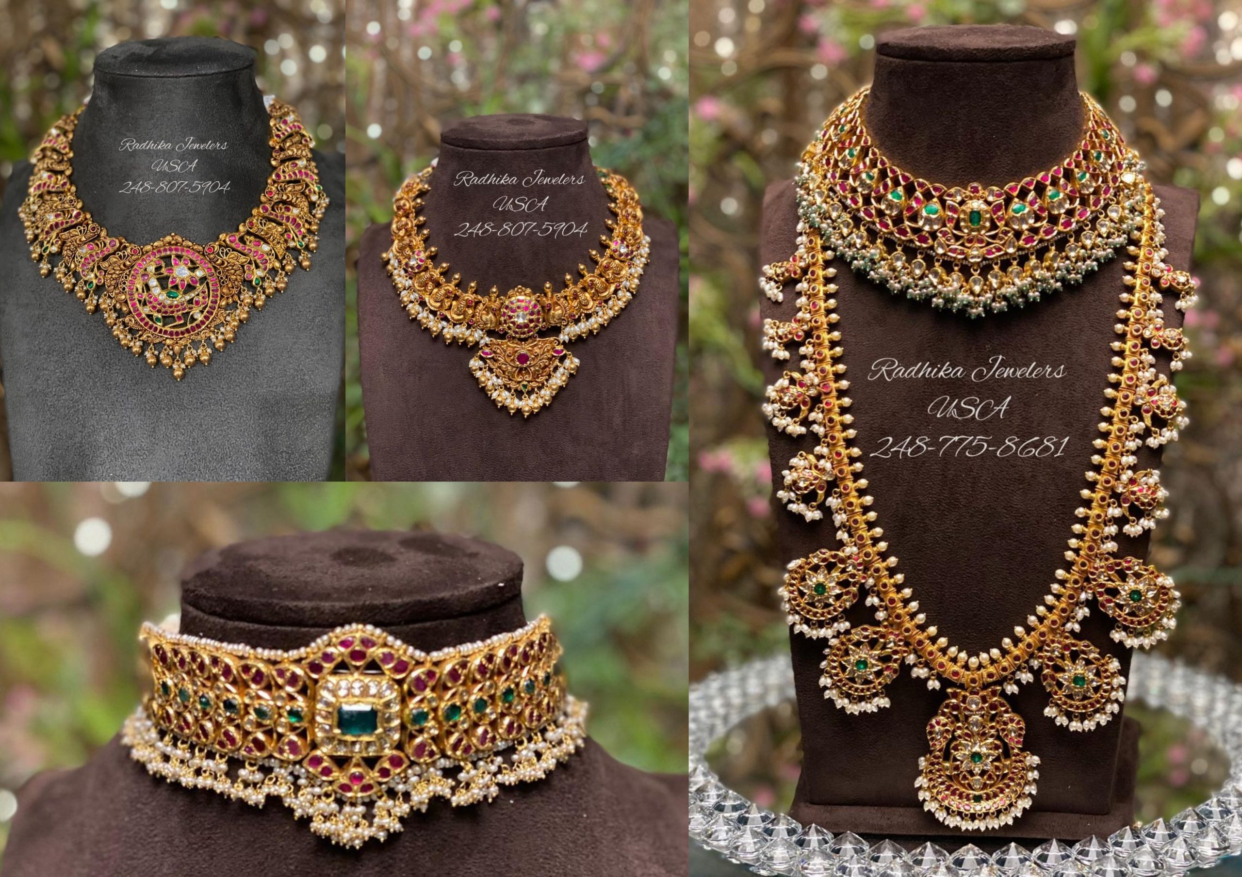 Rich Bridal Jewellery Collection By Radhika Jewelers!