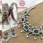 92.5 Pure Silver With Antique Oxidized Jewellery by Mata Payals!