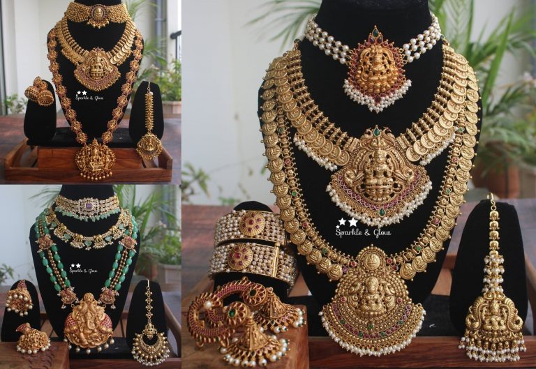 Bridal Jewellery Combo Collection From Sparkles By Archana
