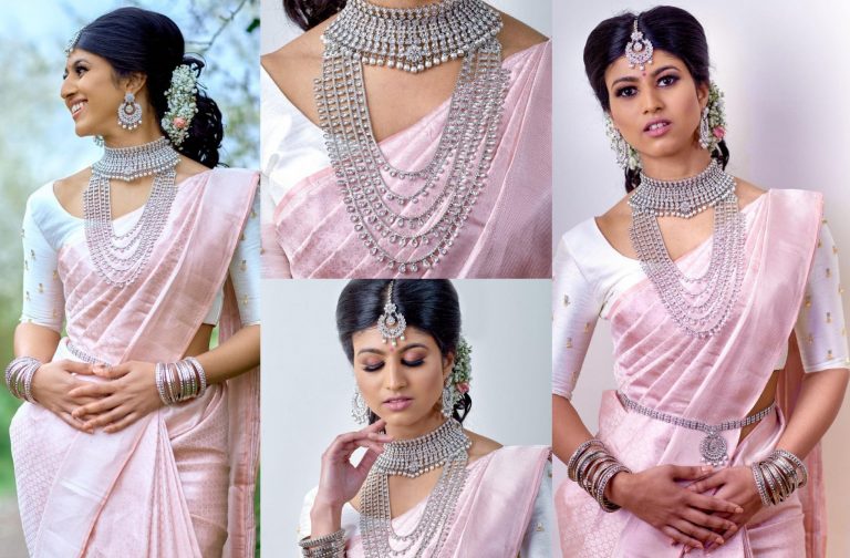 Diamond Jewellery Bridal Set By Thavaamaly Jewellery