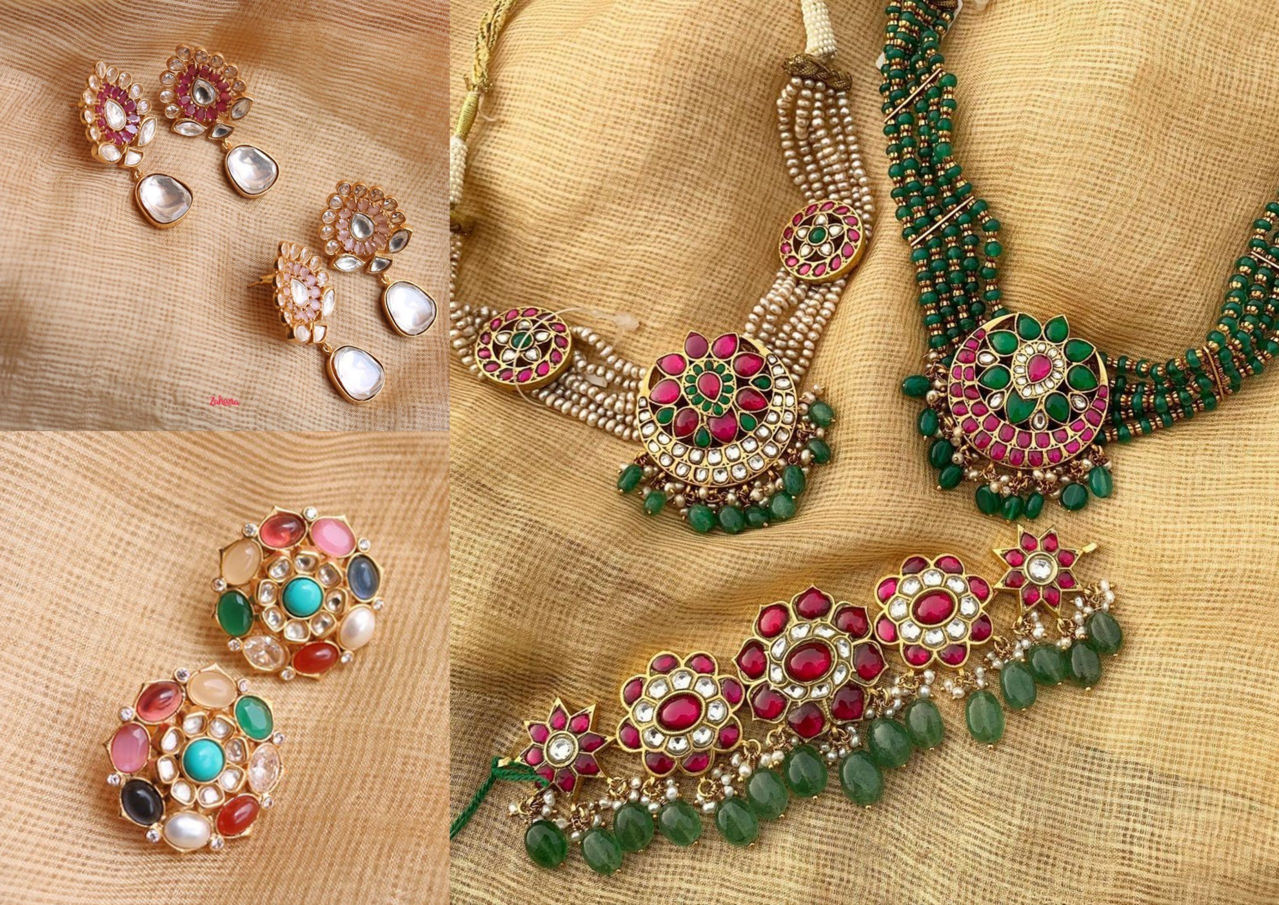Stunning 92.5 Silver Jewellery Collection By Zahana