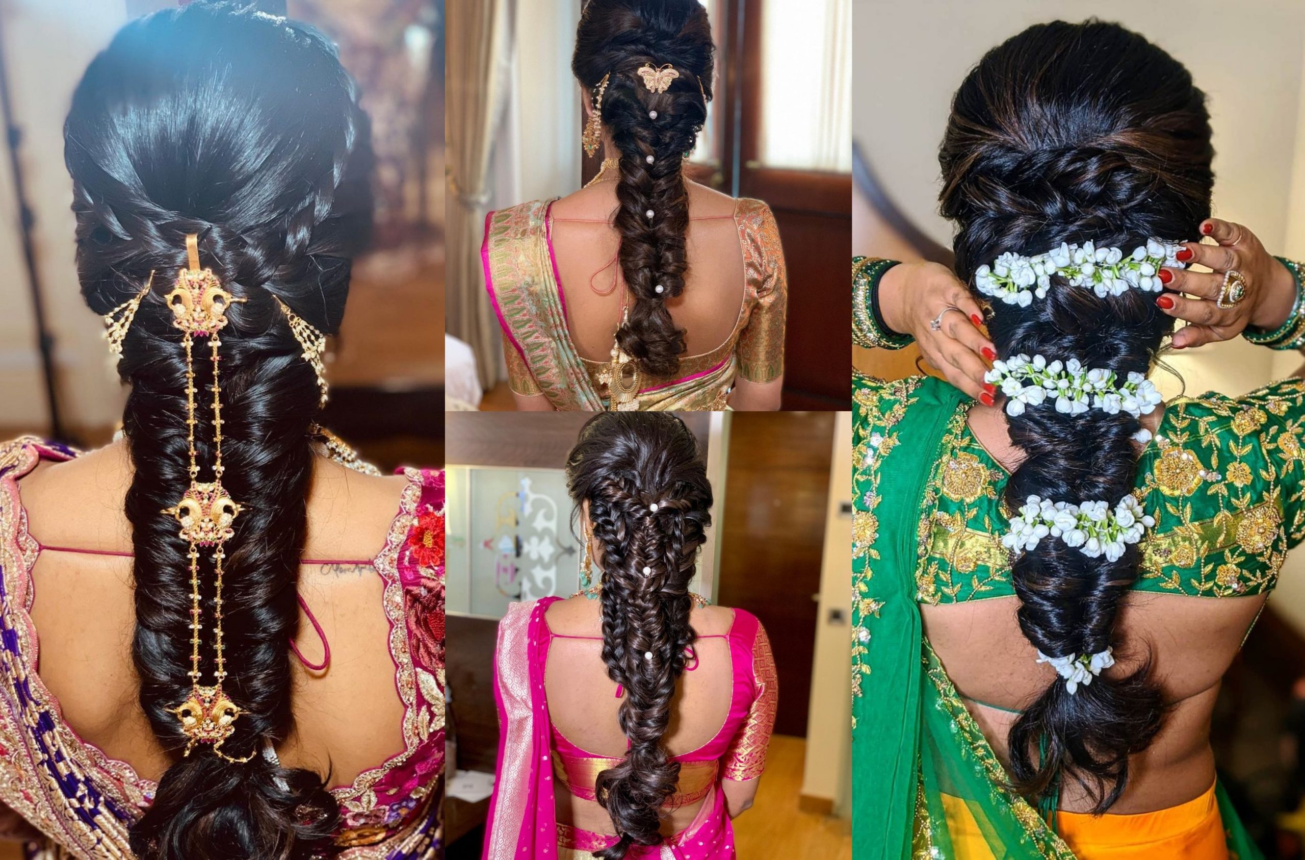 Stylish Braided Hair Styles For Inspiration! - South India Jewels